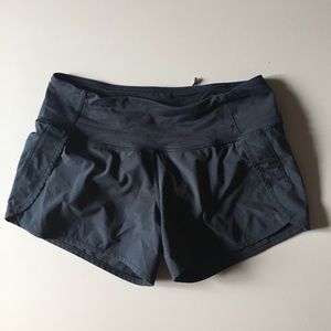 LULULEMON black athletic shorts
